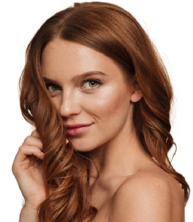beauty-portrait-mystery-smiling-ginger-woman-with-long-hair-posing-sideways-looking